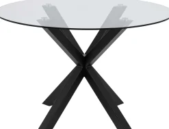 Emob Hennie Runder Esstisch - Ø119cm - Tischplatte aus Glas