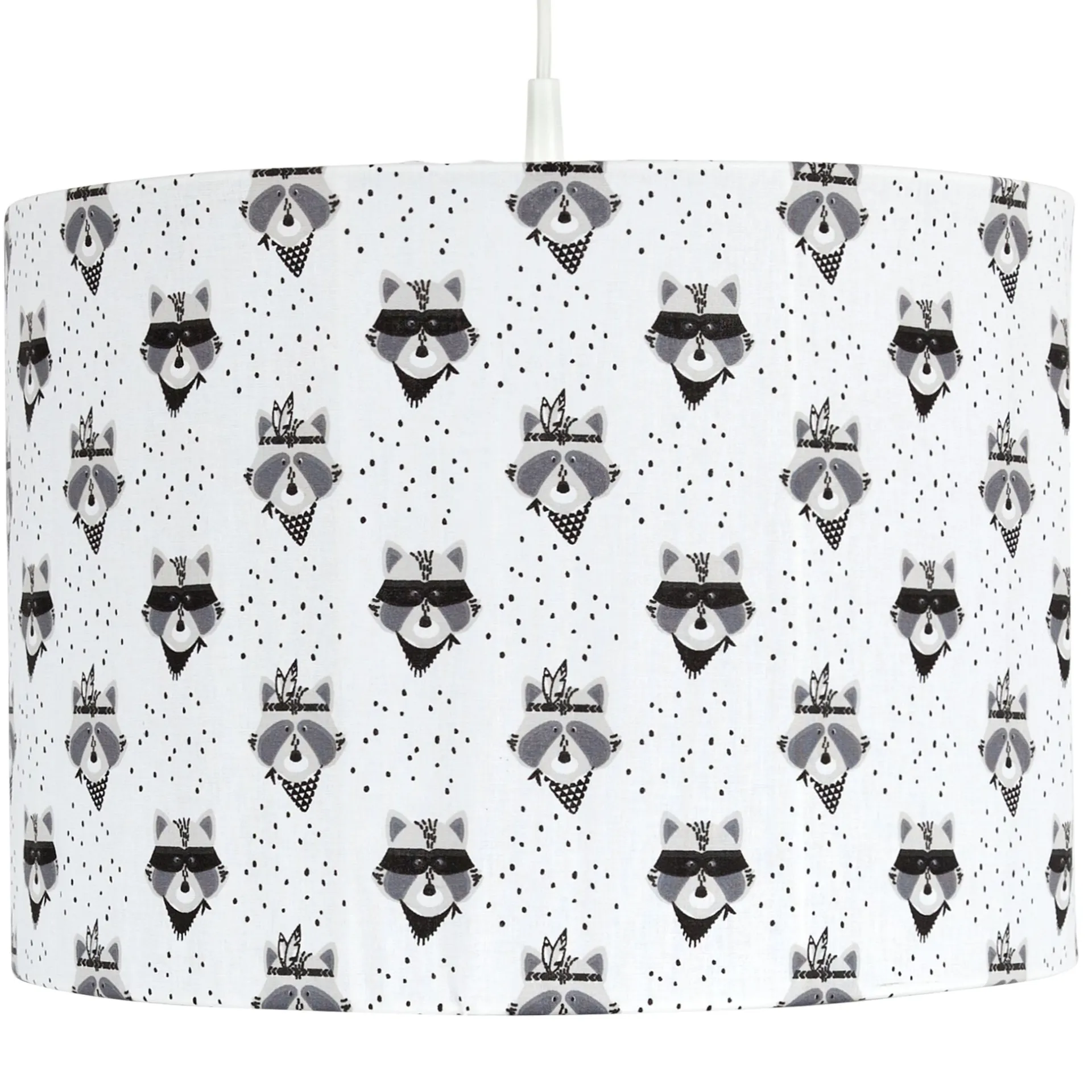 Kinder Bink Bedding Hängelampe Waschbär