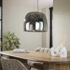 Emob Hängeleuchte Drift - Ø48x150cm - es Rauchglas