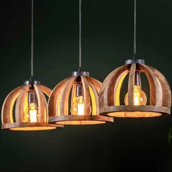 Emob Hängeleuchte Lenno 3x Ø30 - Mango