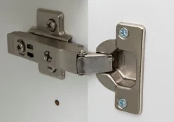 Hängeschrank Bobbi 30cm 1 Tür - graphit/hochglanz-grau