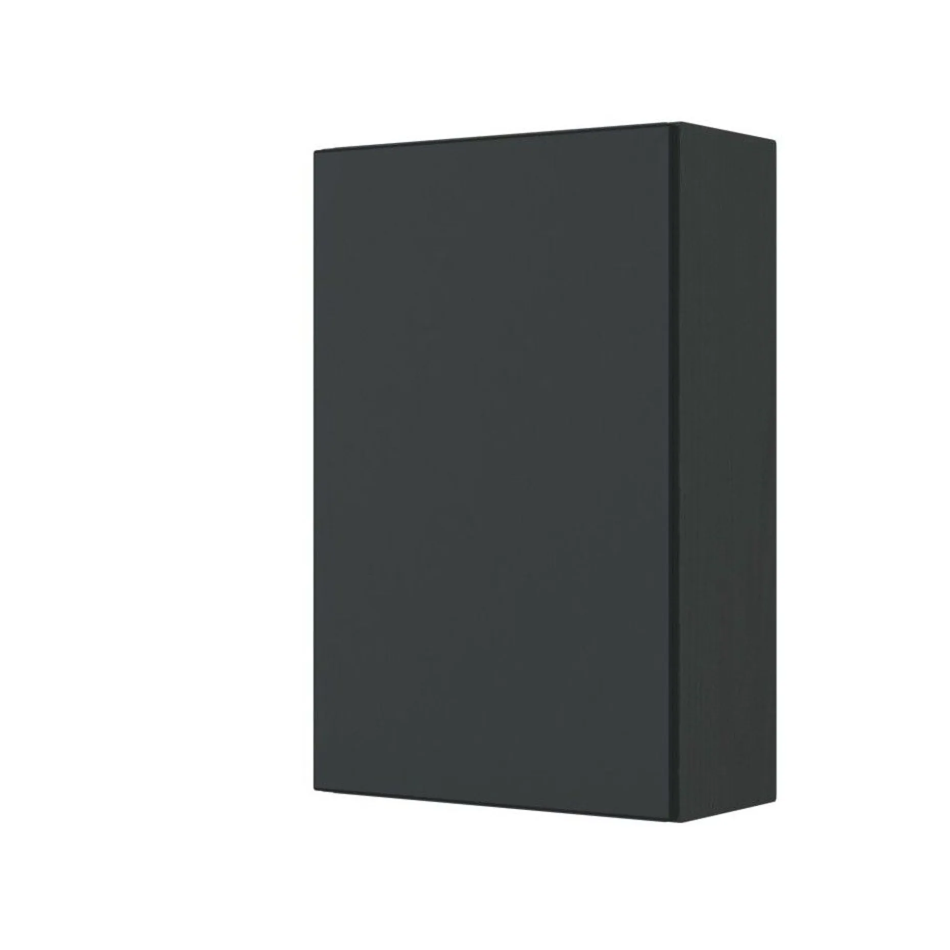 Hängeschrank Brama/Kornel/Pisca 40cm 1 Tür - graphit/mattgrau