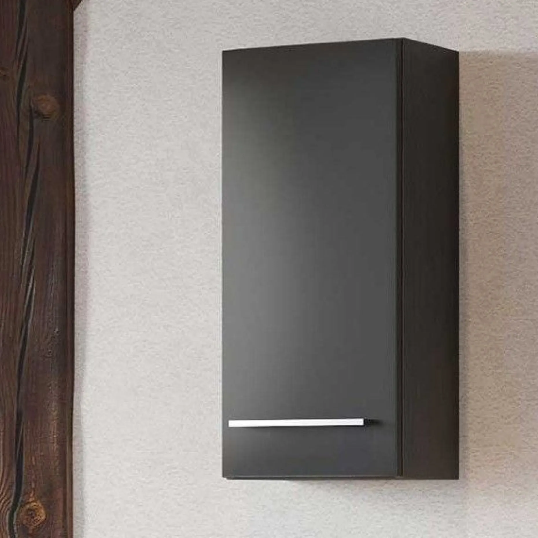 Hängeschrank Dasa 30cm 1 Tür - graphit/mattgrau