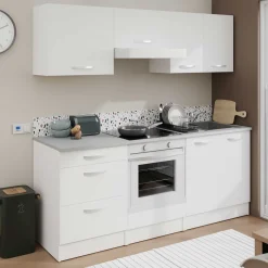 Hängeschrank Eko 80 cm - weiß