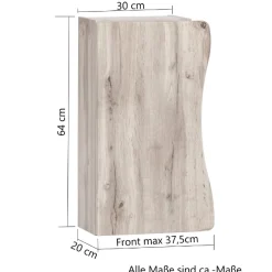 Hängeschrank Karan 37cm 1 Tür - Eiche