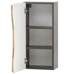 Hängeschrank Karan 37cm 1 Tür - Eiche/anthrazit