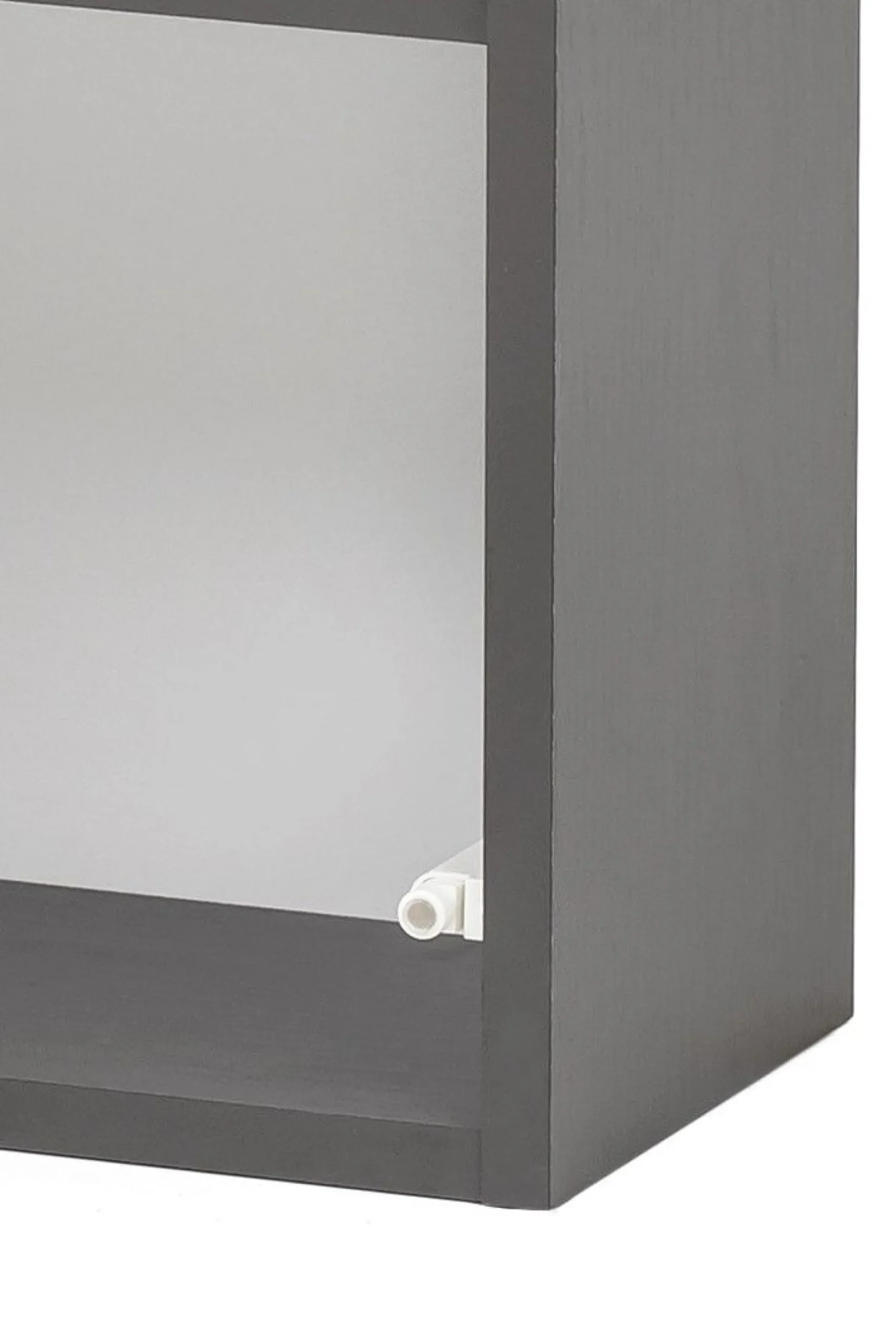 Hängeschrank Kornel/Luna 40cm 1 Tür - graphitgrau/eiche