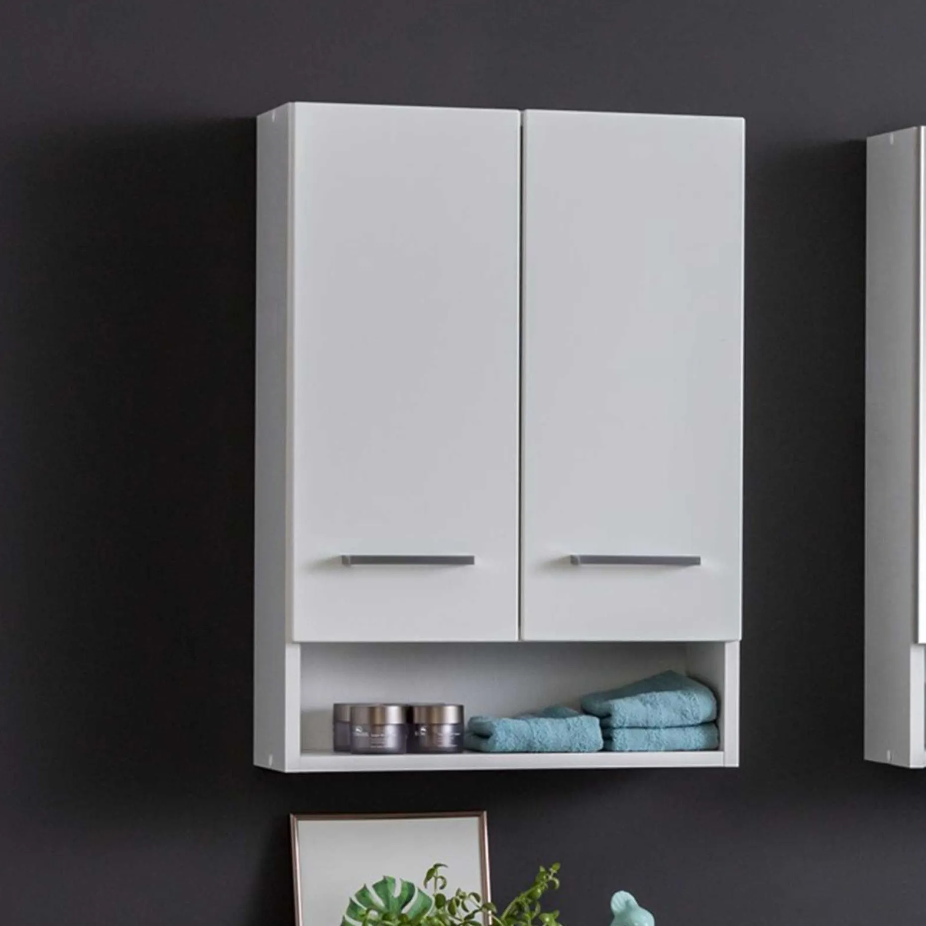 Hängeschrank Ricca 50cm 2 Türen - weiß