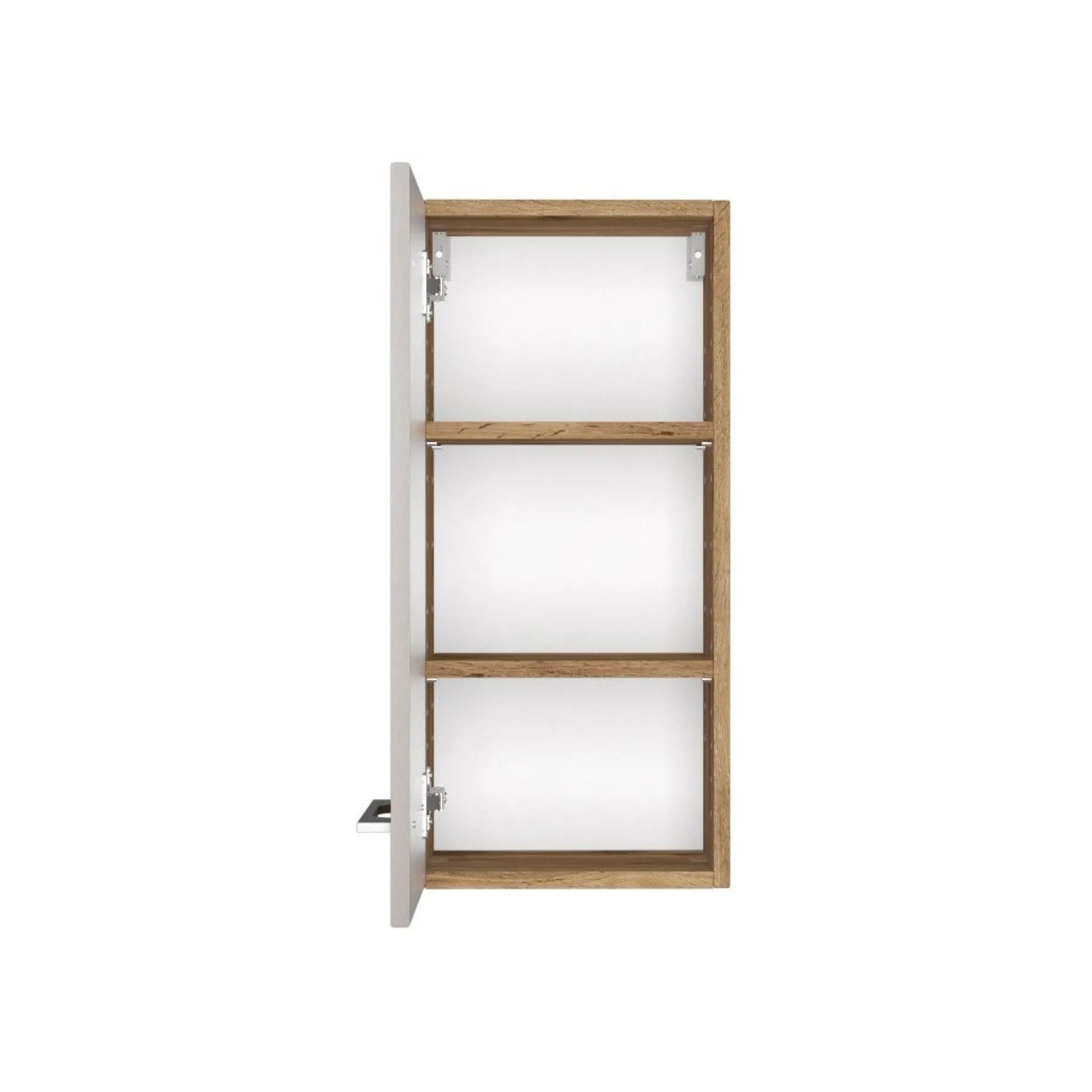 Hängeschrank Sefa 30cm 1 Tür - Eiche/Weiß