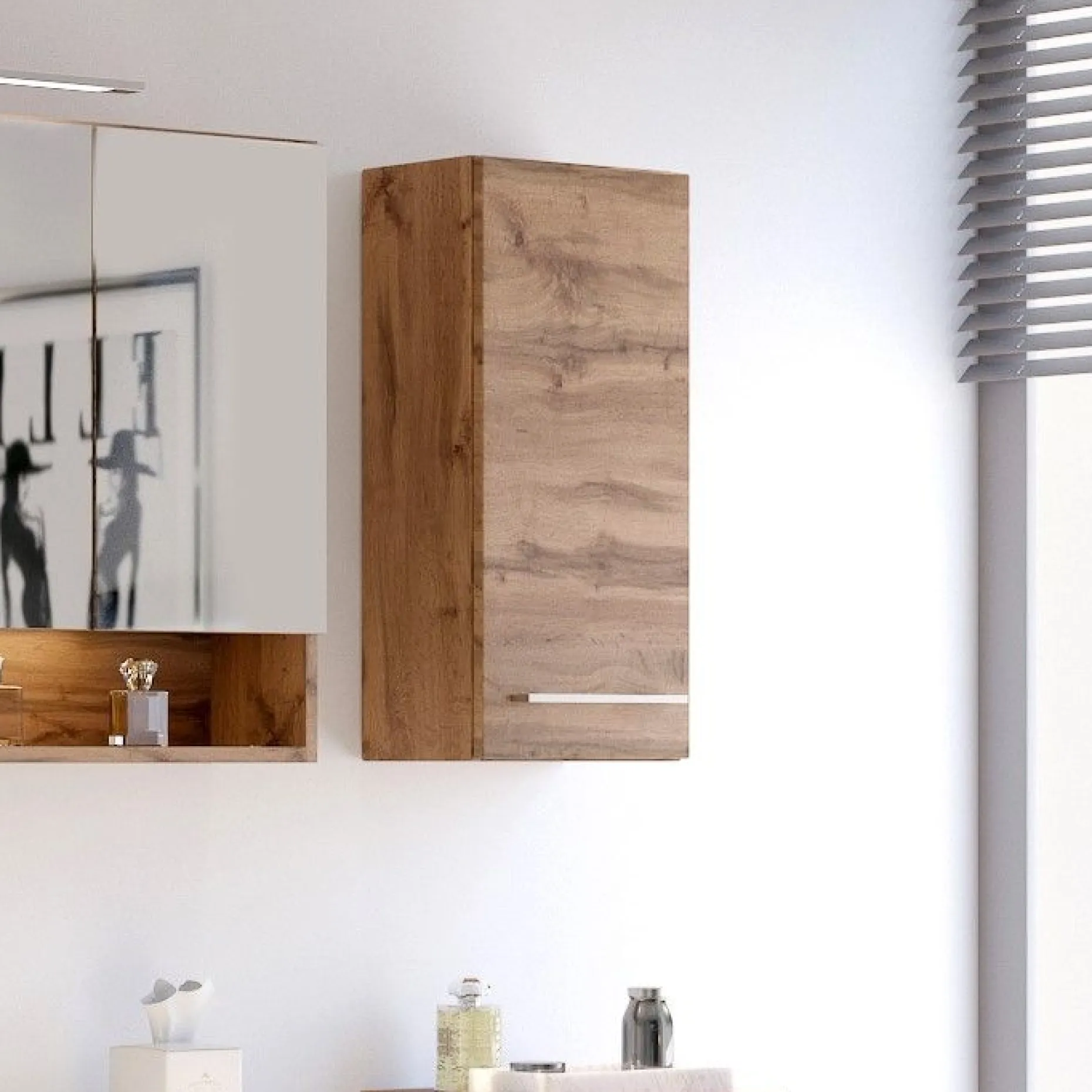 Hängeschrank Sefa 30cm 1 Tür - Eiche wotan