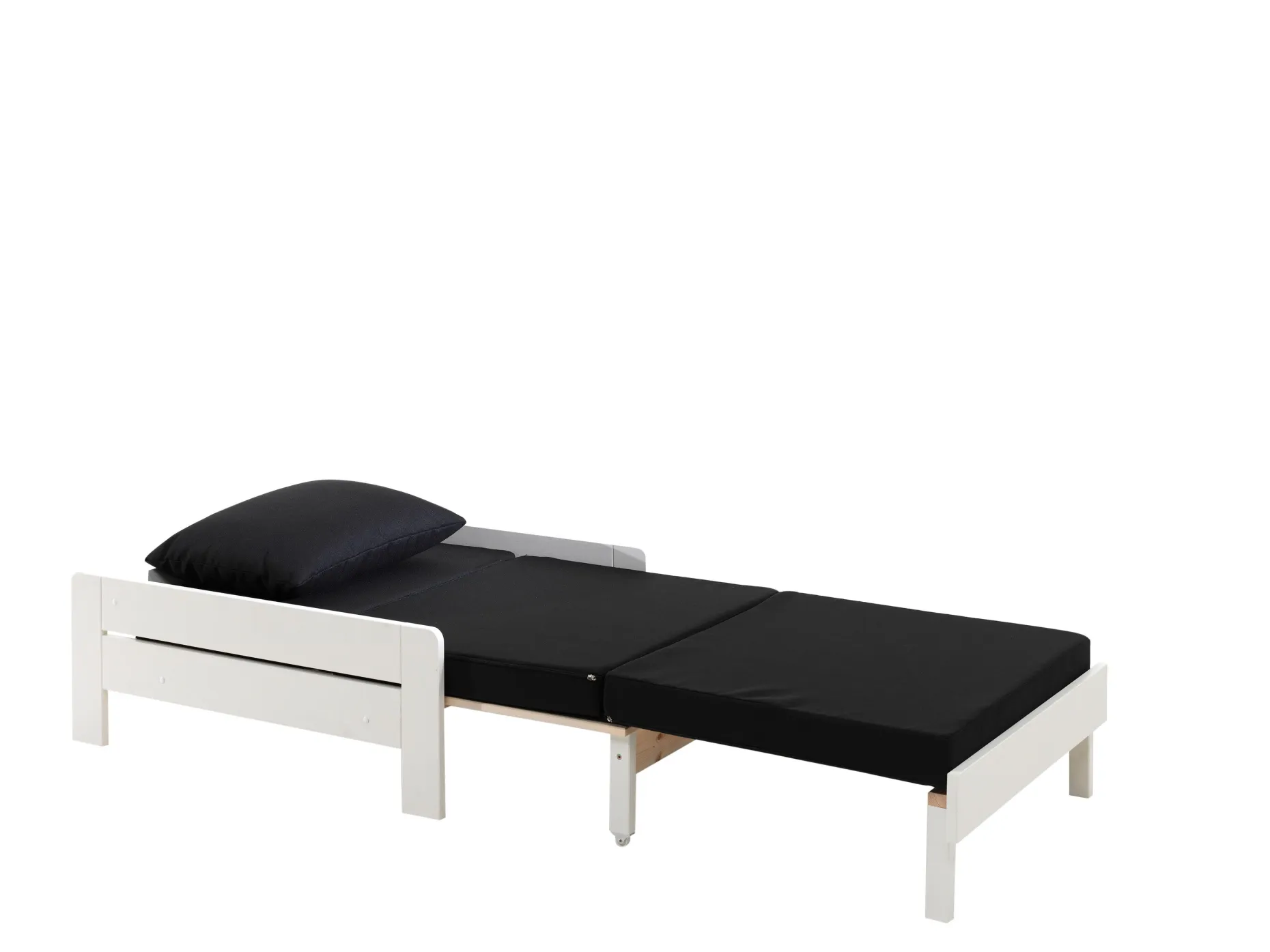 Hochbett Claire 140x200 mit Sitzbett - weiß