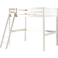Hochbett Claire 140x200 mit Sitzbett - weiß