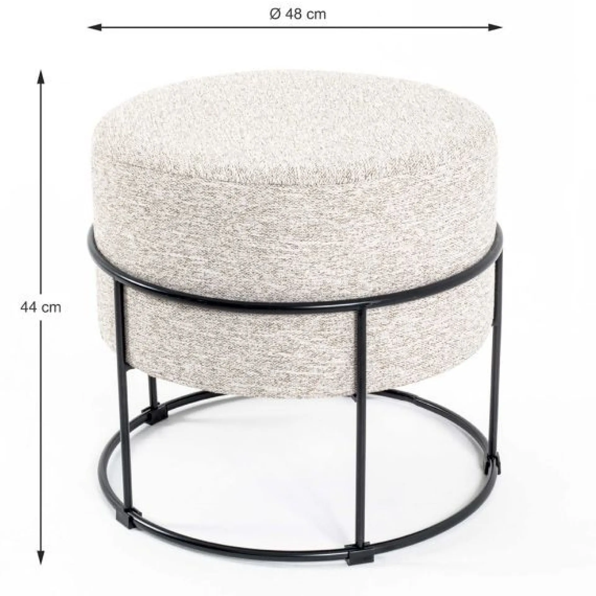 Haku Hocker | Ø48 cm x 44 cm |
