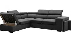 PGS Holmes Ecksofa links - Armlehnen verstellbar -