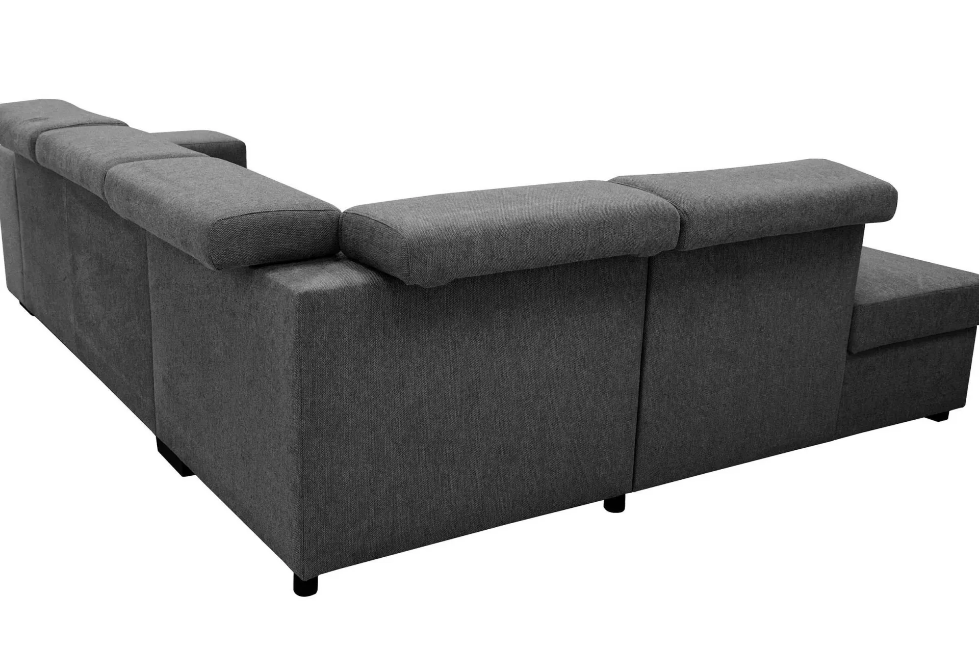 PGS Holmes Ecksofa links - Armlehnen verstellbar -