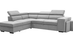 PGS Holmes Ecksofa links - Armlehnen verstellbar -