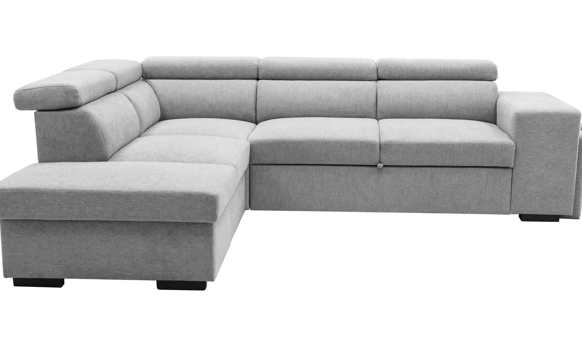 PGS Holmes Ecksofa links - Armlehnen verstellbar -