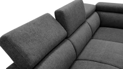 PGS Holmes Ecksofa rechts - Armlehnen verstellbar -