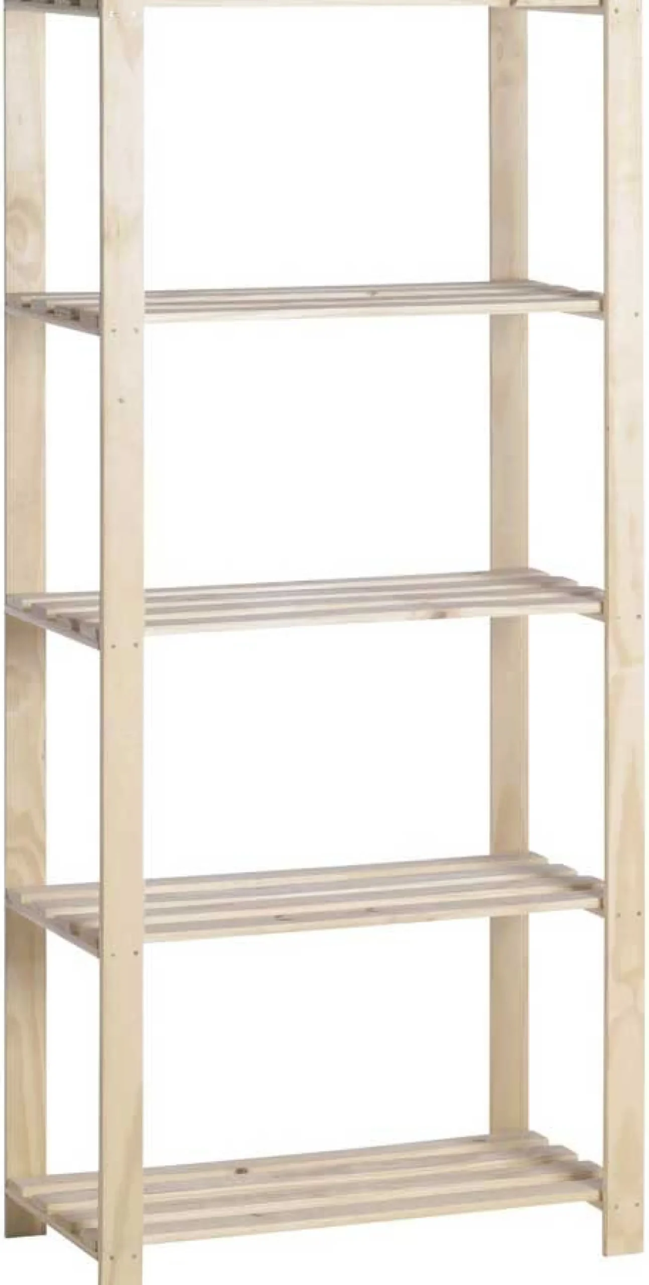 Holzlagerregal einzeln
