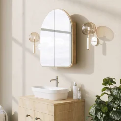 Hope Cabinet Badezimmerschrank | 100 % Hartfaserplatte | Beige