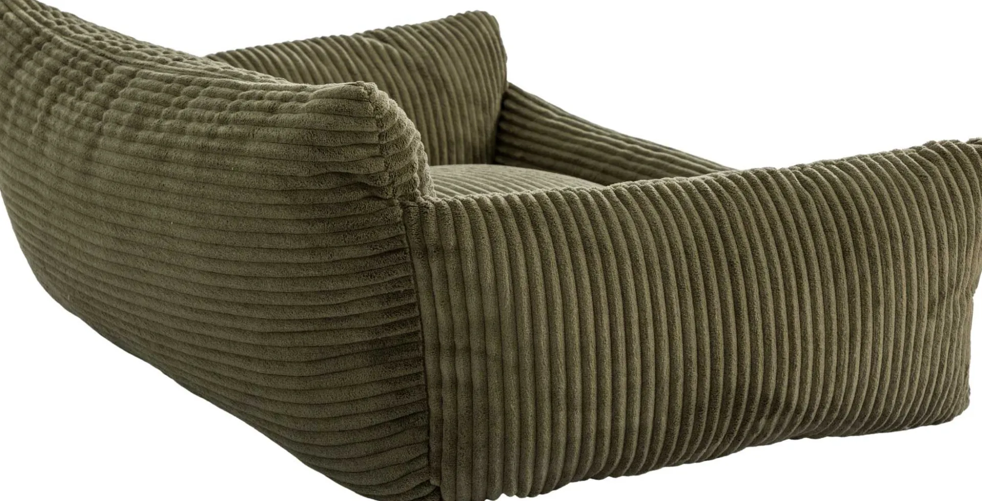 Emob Hundebett Punch - 85x66x29cm - Rippensamt -