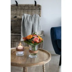 House Nordic Jammu Couchtisch - Mangoholz natur Ø60x35 cm