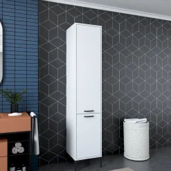 JE111 - 2949 Mehrzweckschrank | 100 % MELAMIN | Weiß