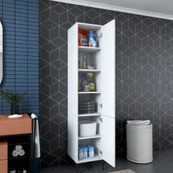 JE111 - 2949 Mehrzweckschrank | 100 % MELAMIN | Weiß