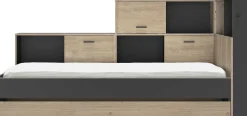 Jugendbett mit Bettkasten und Stauraum Erwan | 90 x 200 cm | Châtaignier-design