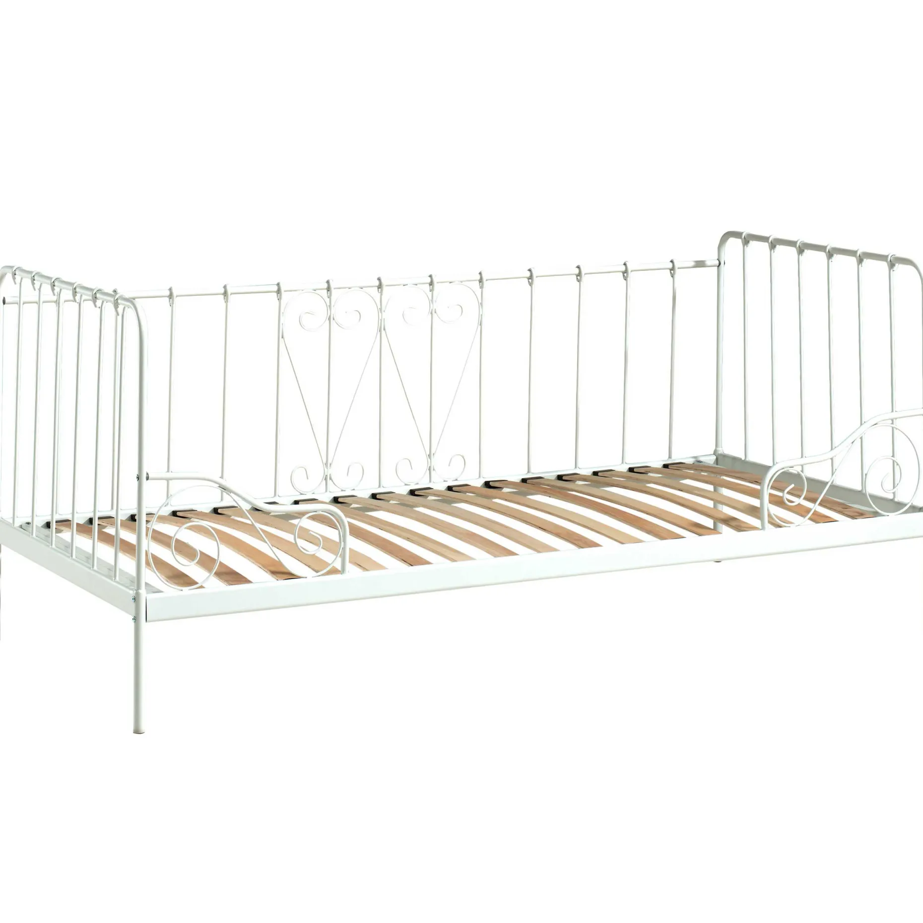 Kabinenbett Alice 90x200 cm Metall - weiß