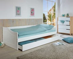 Kabinenbett Malz mit Bettschublade - weiß