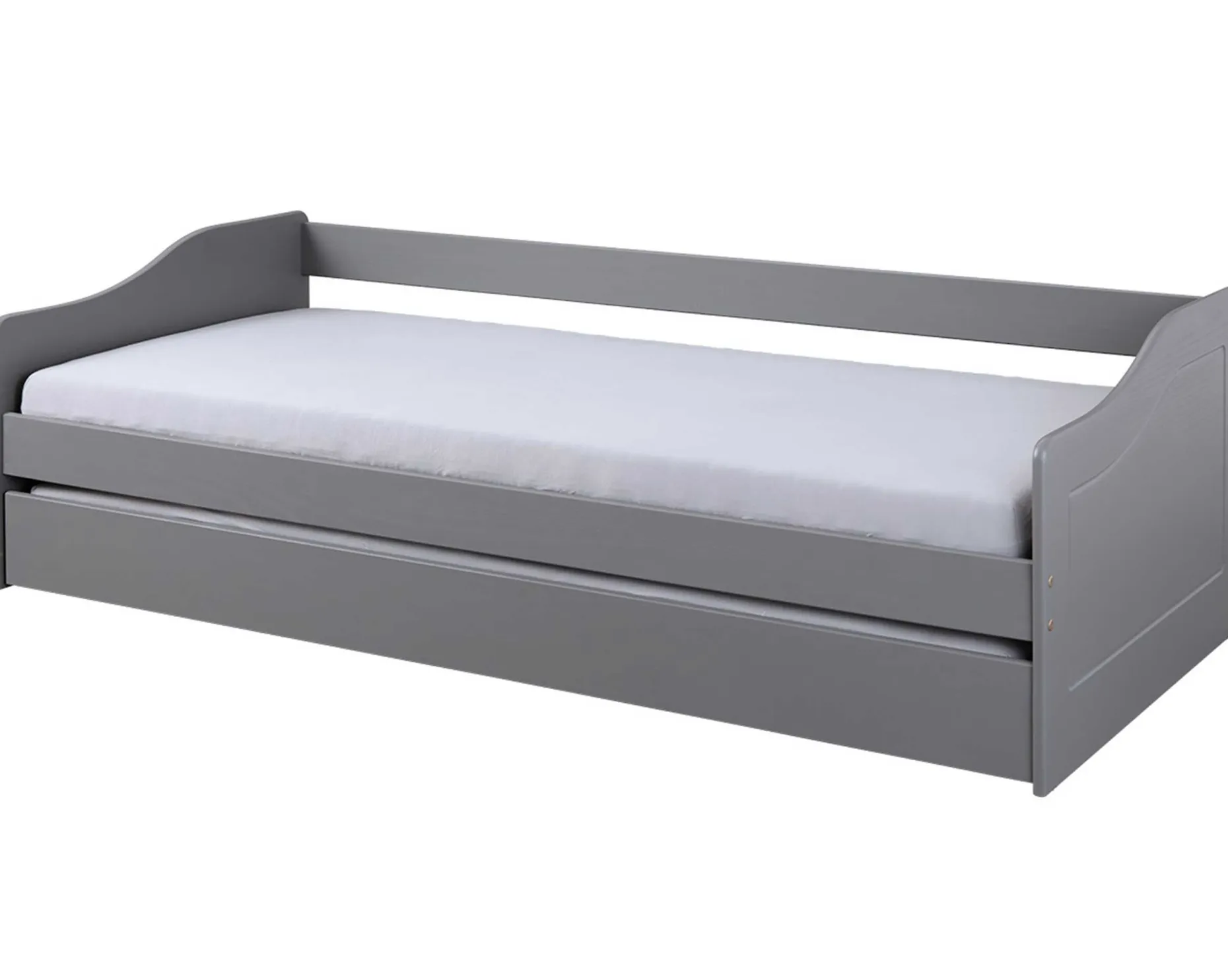 Kabinenbett Malz mit Bettschublade - grau