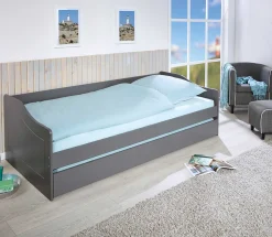 Kabinenbett Malz mit Bettschublade - grau