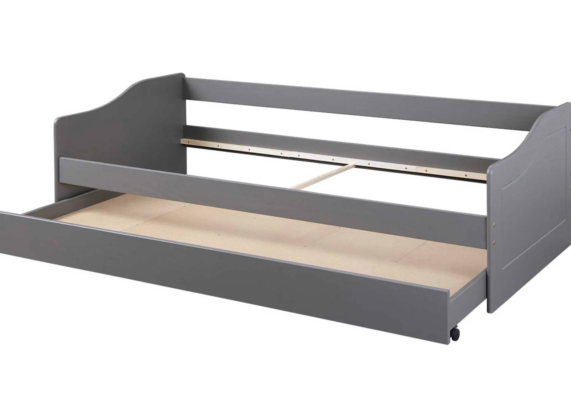 Kabinenbett Malz mit Bettschublade - grau