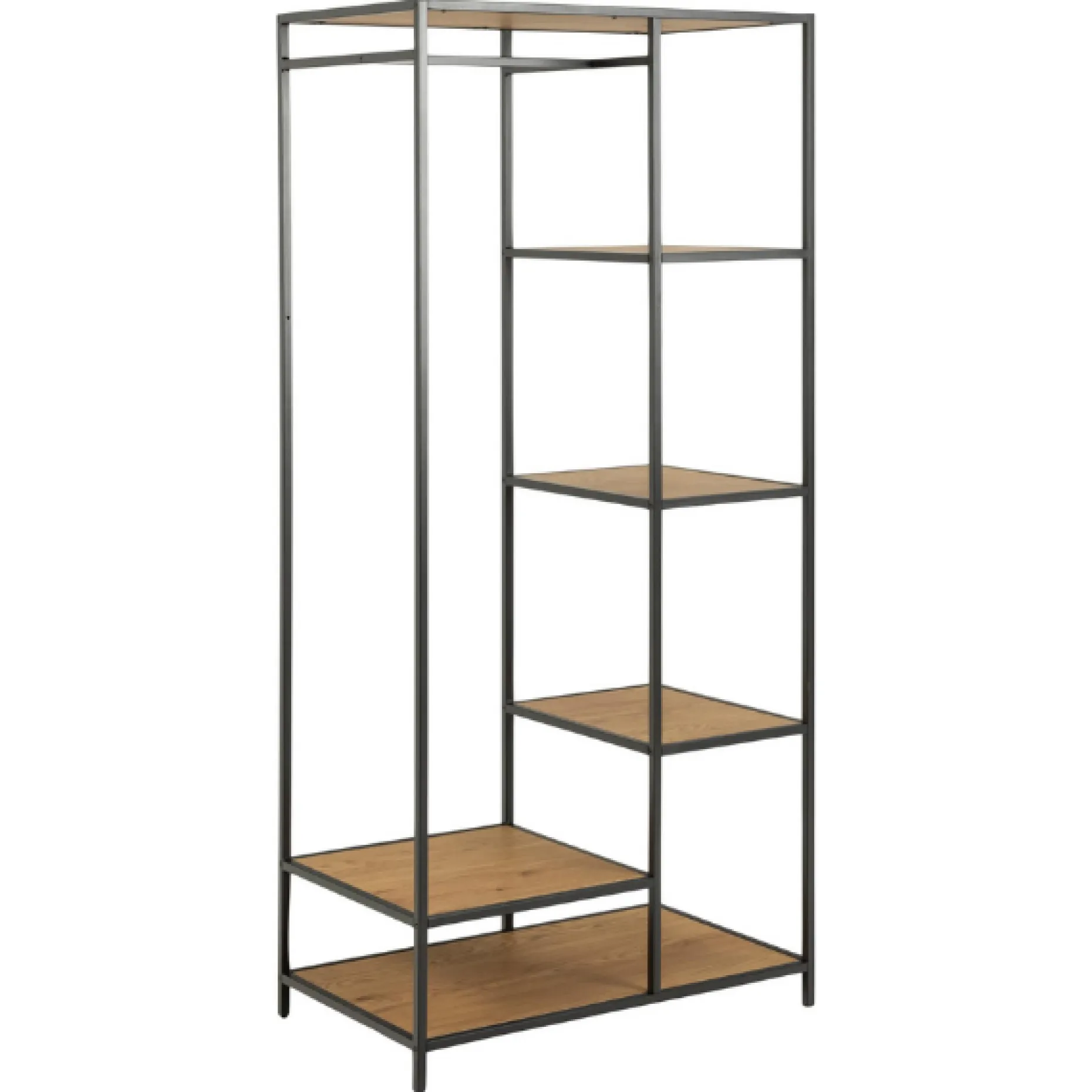 Kassierer Dover 77cm - schwarz/Wildeiche