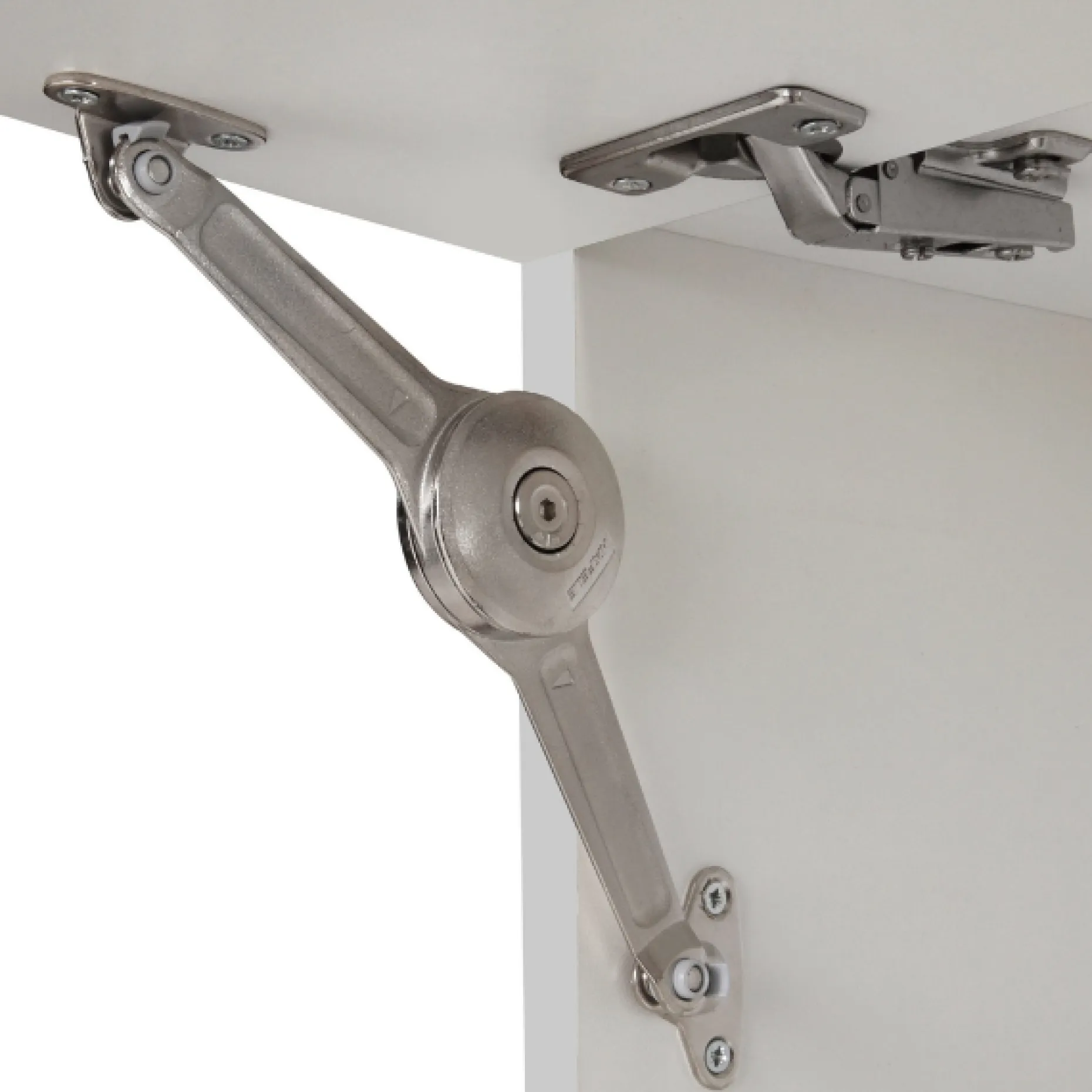 Küchenhängeschrank Sorrella 110cm mit 2 Flügeltüren - anthrazit/eiche