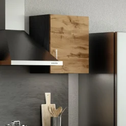 Held Küchenhängeschrank Sorrella 50cm 1 Tür - Eiche/Graphit