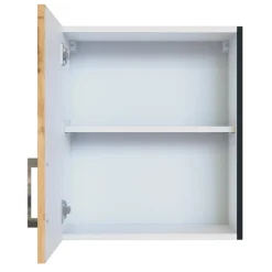 Held Küchenhängeschrank Sorrella 50cm 1 Tür - Eiche/Graphit