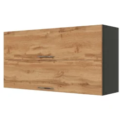 Held Küchenhängeschrank Sorrella 110cm mit 2 Flügeltüren - Eiche/Graphit