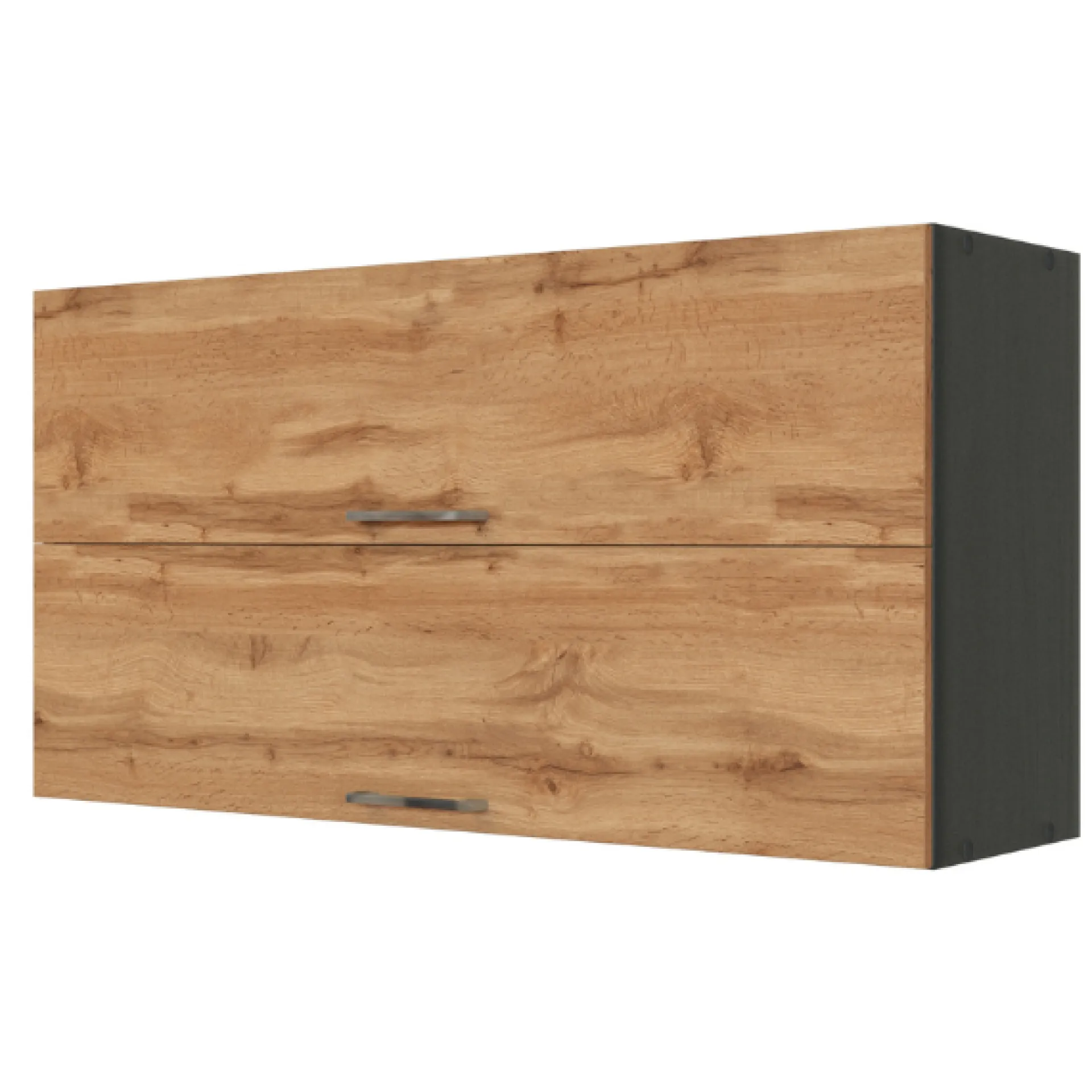 Held Küchenhängeschrank Sorrella 110cm mit 2 Flügeltüren - Eiche/Graphit
