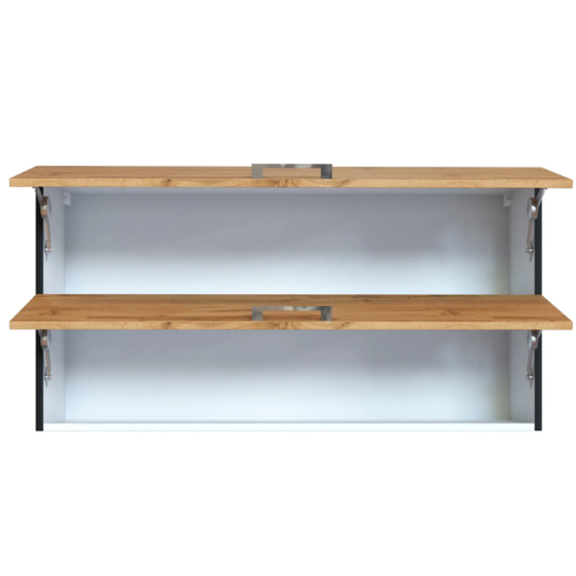 Held Küchenhängeschrank Sorrella 110cm mit 2 Flügeltüren - Eiche/Graphit