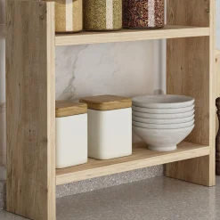 Emob Küchenregal Denver - 100% MELAMINE - Atlantische Kiefer - 34 x 10 x 30 cm