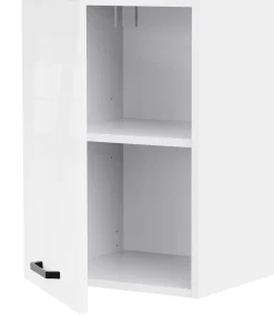 Küchenschrank Bianco - 40x36x58cm - 1 Tür - Hochglanz weiß