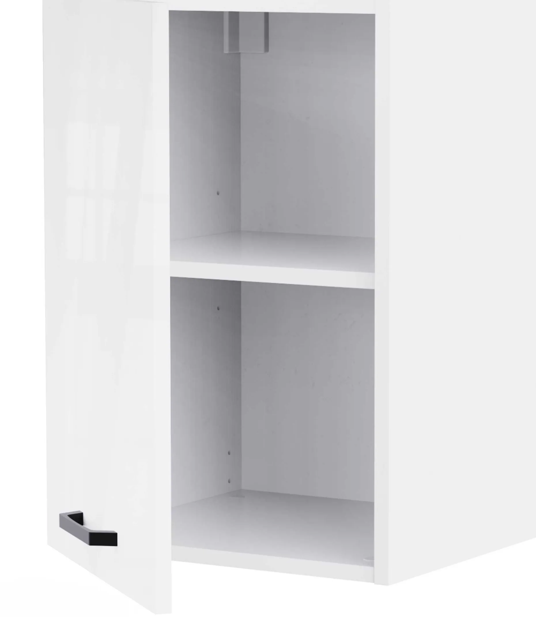 Küchenschrank Bianco - 40x36x58cm - 1 Tür - Hochglanz weiß