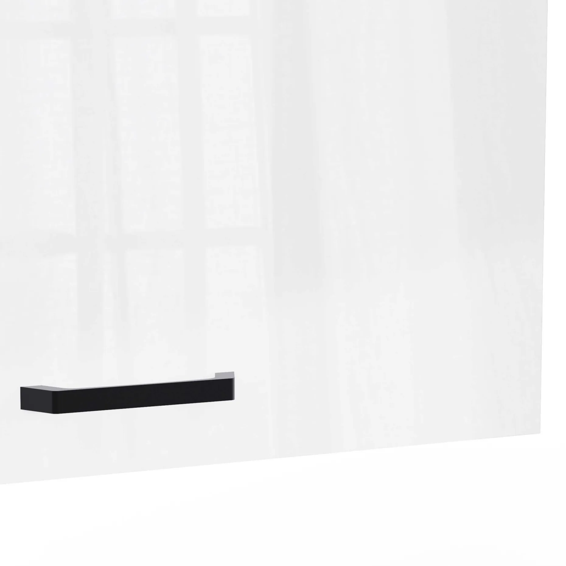 Küchenschrank Bianco - 60x36x58cm - 1 Tür - Hochglanz weiß