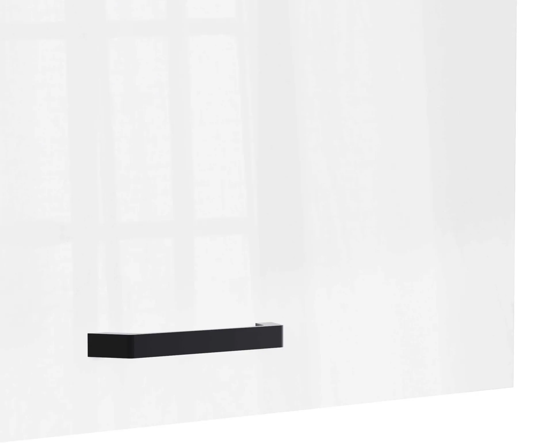 Küchenschrank Bianco - 40x36x35cm - 1 Tür - Hochglanz weiß