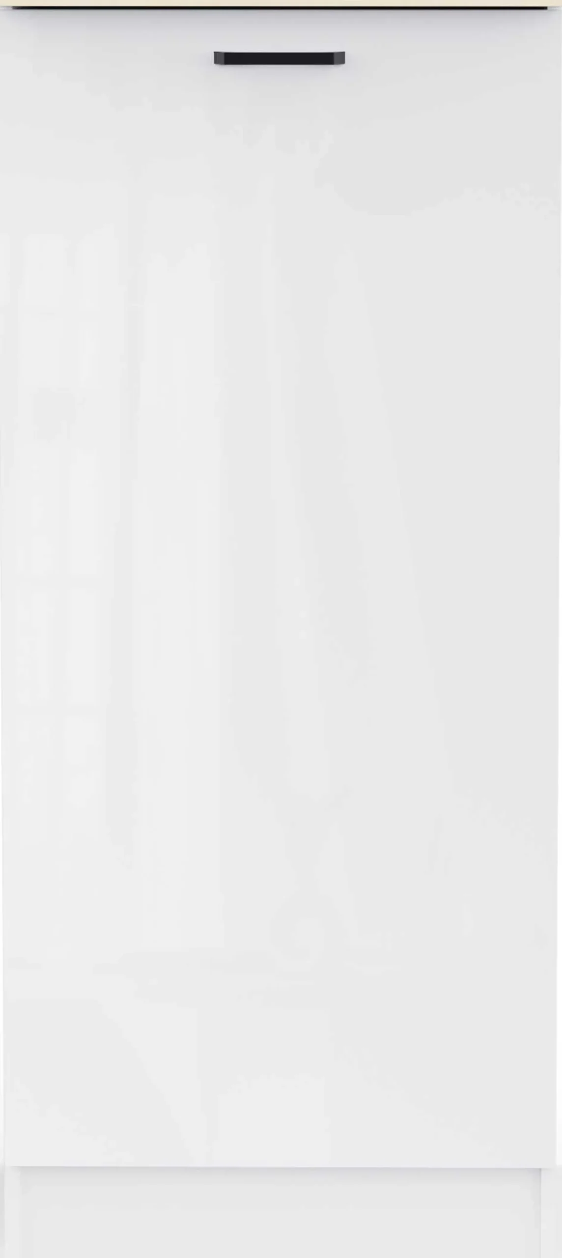 Küchenschrank Bianco - 60x60x141cm - 1 Tür - Hochglanz weiß