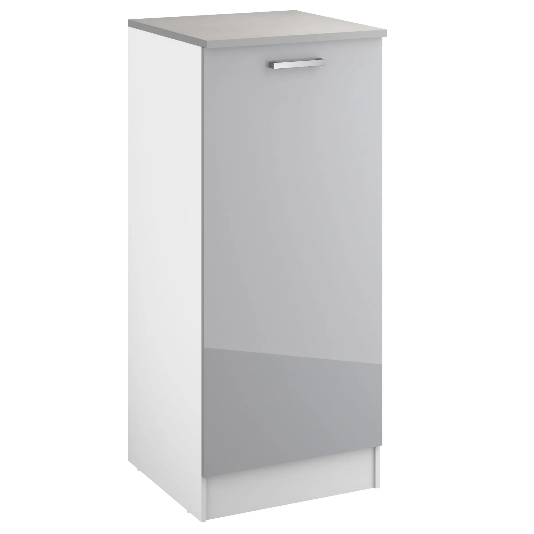 Küchenschrank Eli 60x141 mit Tür - grau