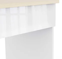 Küchenschrank für Backofen Bianco - 60x60x90cm - Hochglanz weiß