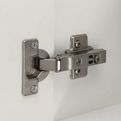 Küchenschrank für Kühl- und Gefrierschrank Sorrella - anthrazit/eiche